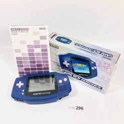 Boxed Indigo Purple Gameboy Advance Console