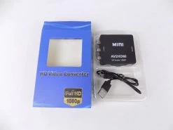 Xbox Original To HDMI TV Adapter Dongle - AV To HDMI Converter 720p - 1080p Full HD