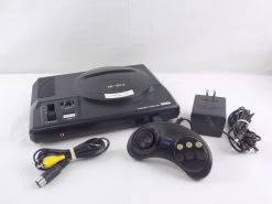 Sega Mega Drive Console With Controller And Cable - Tested, Works!