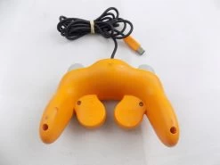 Boxed Like New Nintendo Gamecube Controller - Orange -Game Peripheral Store DSCN0183 1