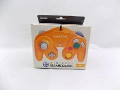 Boxed Like New Nintendo Gamecube Controller - Orange -Game Peripheral Store DSCN0184 3