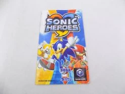 Nintendo GameCube Sonic Heroes Manual Only