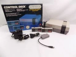 Boxed Nintendo Entertainment NES Control Deck System Console
