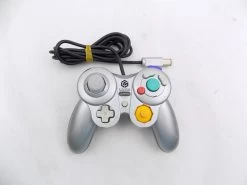Like New Jesnet Nintendo Gamecube Silver Wired Gamepad Controller - Tested, Works!