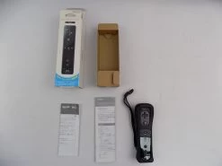 Boxed Genuine Wii U / Wii Motion Plus Black Controller Remote /3