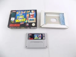 Boxed Super Nintendo SNES The Ren And & Stimpy Show Time Warp