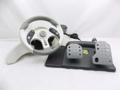 Xbox Mad Catz MC2 Racing Steering Wheel And Pedals