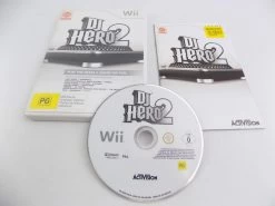 Mint Disc Nintendo Wii DJ Hero 2 - Inc Manual Wii U Comp. Free Postage