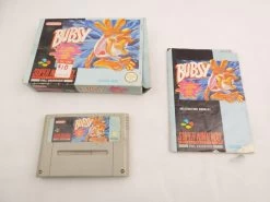 Boxed SNES Super Nintendo Bubsy - PAL - Free Postage /1
