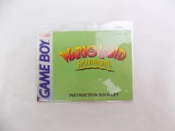 Like New Gameboy Wario Land Super Mario Land 3 - Manual Only - Free Postage