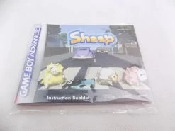 Like New Gameboy Advance Sheep - Manual Only - Free Postage
