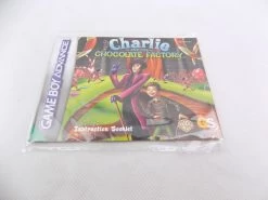 Like New Gameboy Advance Charlie And The Chocolate Factory - Manual Only - Free Postage