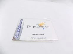 Like New Gameboy Advance Final Fantasy Tatics Advance - Manual Only - Free Postage