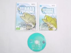 Mint Disc Nintendo Wii Big Catch Bass Fishing - Inc Manual Wii U Comp. Free Postage