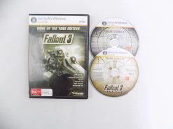 Mint Disc PC Game Of Year Fallout 3 GOTY Free Postage