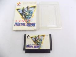 Boxed Nintendo Famicom Metal Gear Japan - Free Postage