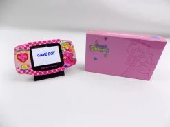 Boxed Gameboy Advance Pink Princess Peach IPS Screen Handheld Console