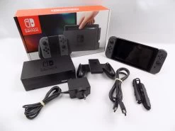 Like New Boxed Nintendo Switch Grey Joy-Cons Console Bundle