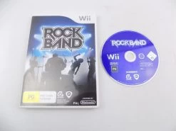 Mint Disc Nintendo Wii Rock Band - No Manual Wii U Comp. Free Postage