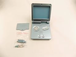 Brand New Gameboy Advance GBA SP Blue Mario Shell Housing Case Kit