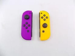 Nintendo Switch Joy-Con Pair Neon Purple & Yellow Controllers