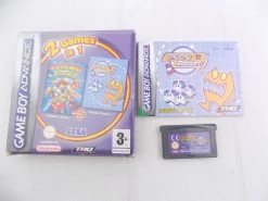 Boxed Gameboy Advance GBA 2 Chuchu Rocket! Columns Crown Complete W/Manual Game Boy