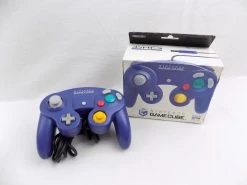 Boxed Like New Nintendo Gamecube Controller Indigo