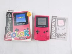 Boxed Gameboy Color Berry Fuchsia Console Game Boy Colour Nintendo GBC